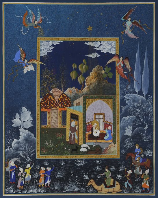 Birth of baby Christ, Haydar Hatemi