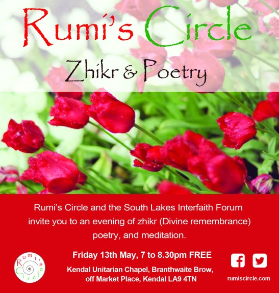 Rumis Circle Kendal May 13th 2016